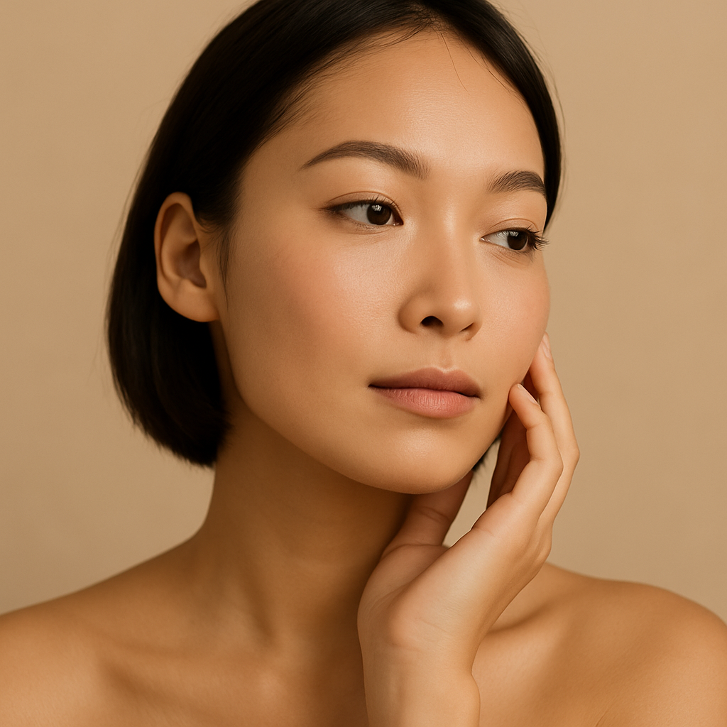 beauté coréenne naturelle, peau lumineuse, soin visage haut de gamme